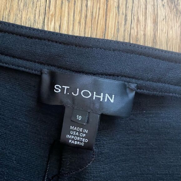 ST.JHON LEATHER AND WOOL PANTS - Picture 3 of 9
